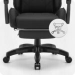 Ігрове крісло Cabro C501 чорне-тканина - Зображення 8