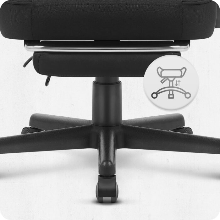 Ігрове крісло Cabro C504 чорне-тканина - Зображення 5