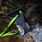 Велика водонепроникна багатофункціональна сумка для мобільного телефону чорна - Зображення 2