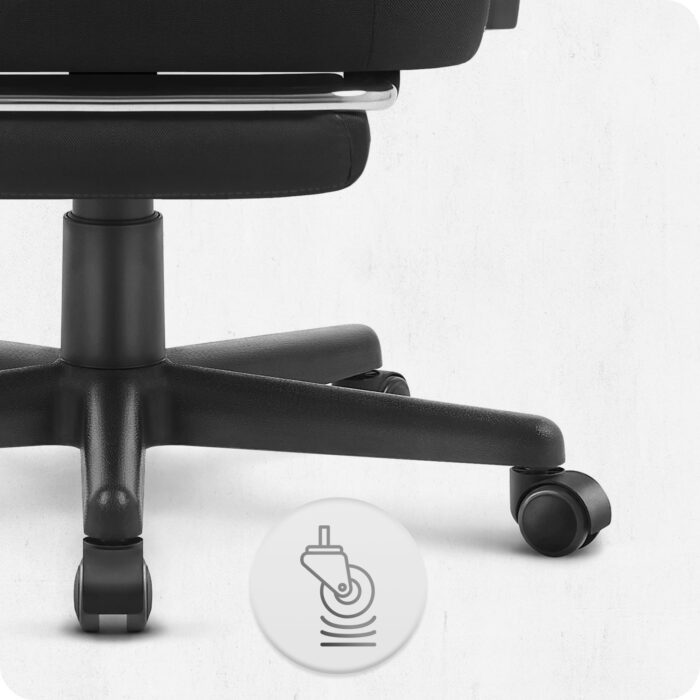 Ігрове крісло Cabro C504 чорне-тканина - Зображення 7