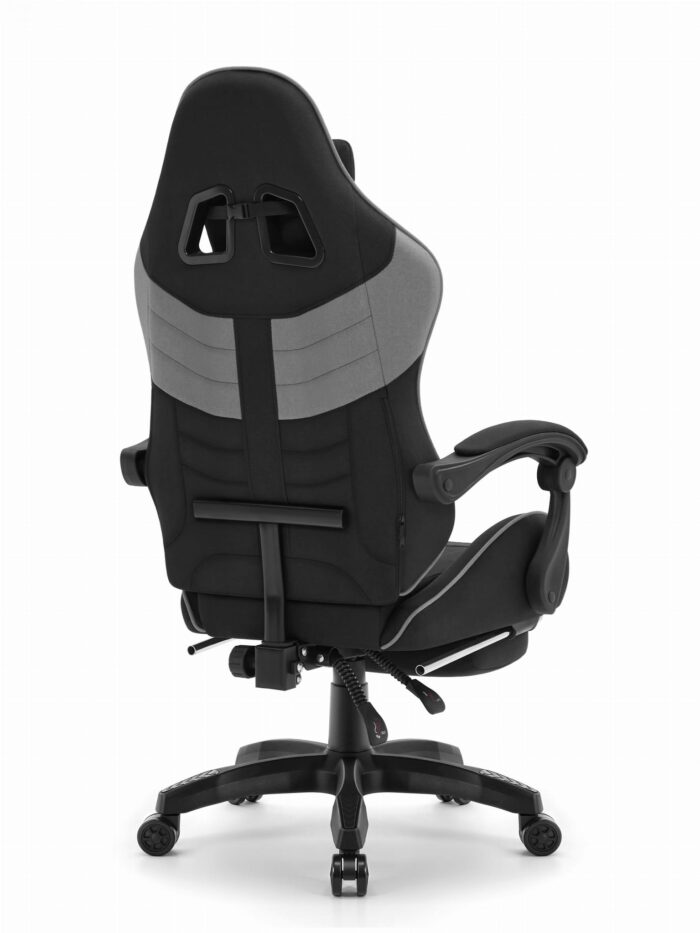 Ігрове крісло Cabro C501 Чорно-сіре тканина - Зображення 4