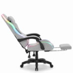 Ігрове крісло Cabro C501 світлодіодне сіре-тканина - Зображення 5