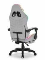 Ігрове крісло Cabro C501 світлодіодне сіре-тканина - Зображення 4