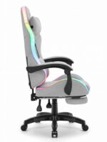 Ігрове крісло Cabro C501 світлодіодне сіре-тканина - Зображення 3