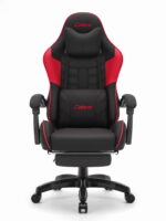 Ігрове крісло Cabro C501 Чорно-червоне тканина - Зображення 2