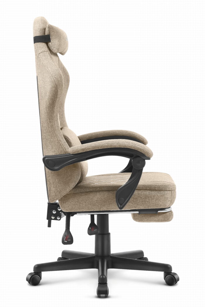 Ігрове крісло Cabro C503 бежеве-тканина - Зображення 3