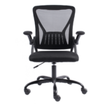 Обертовий стілець KRAKEN чорний з регульованими підлокітниками