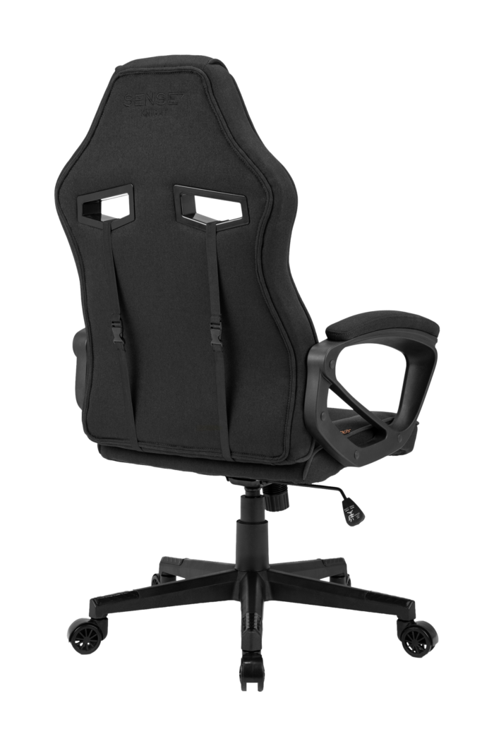 Ігрове крісло Sense7 Knight, чорна тканина - Зображення 4