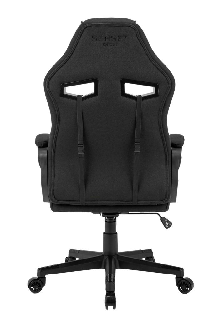 Ігрове крісло Sense7 Knight, чорна тканина - Зображення 5