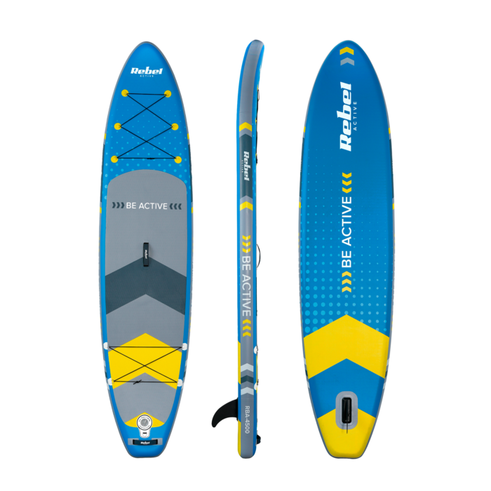 Надувна SUP-дошка Rebel RBA-4500-BL для плавання, 350 см - Зображення 2