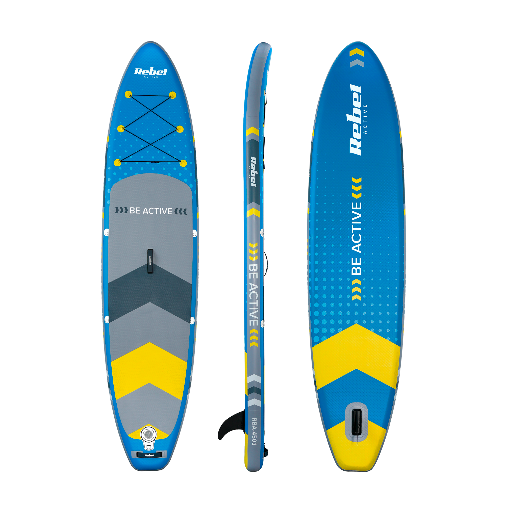 SUP дошка Rebel Active RBA-4501-BL 350 см - Зображення 2