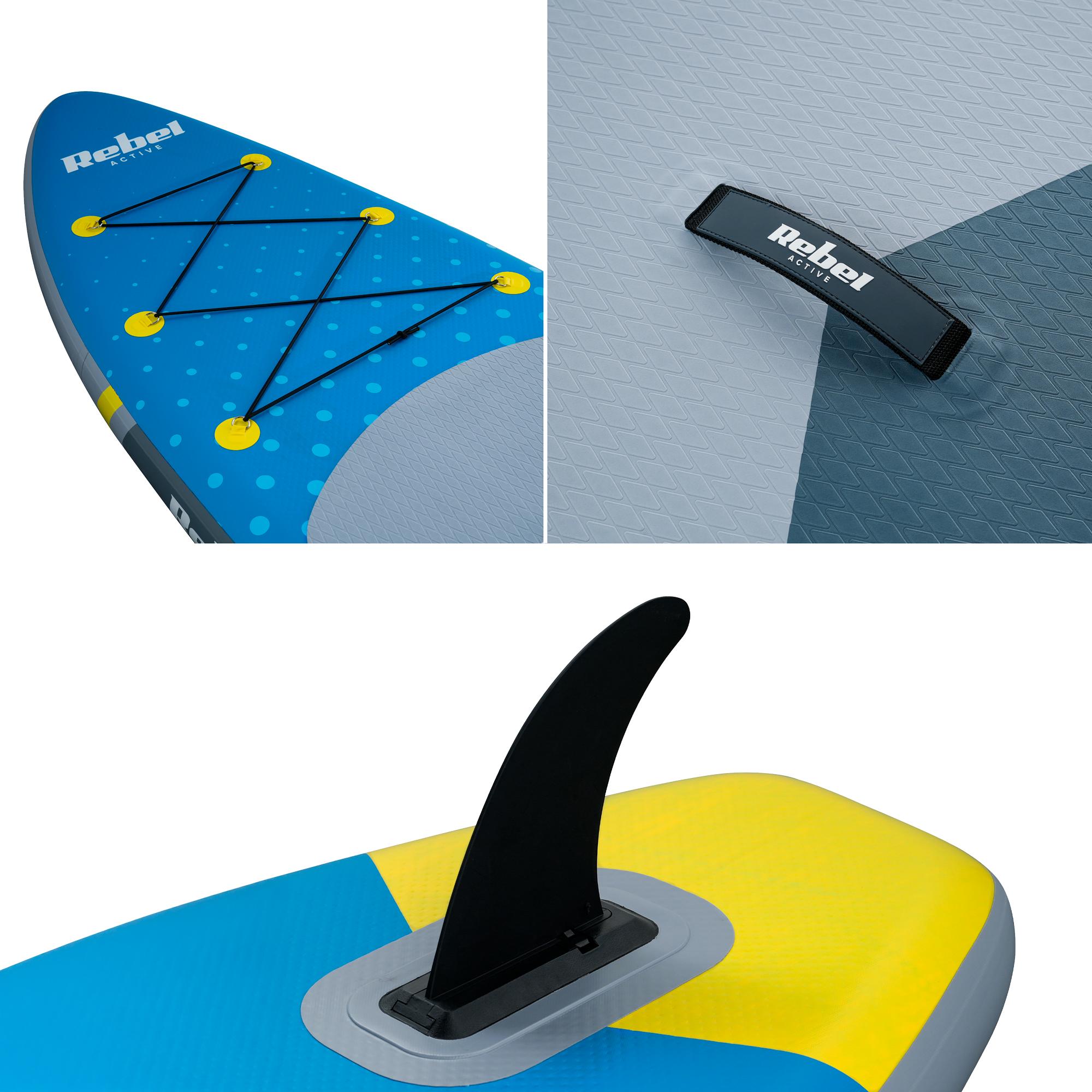 SUP дошка Rebel Active RBA-4501-BL 350 см - Зображення 11