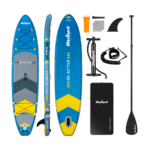 Надувна SUP-дошка Rebel RBA-4500-BL для плавання, 350 см