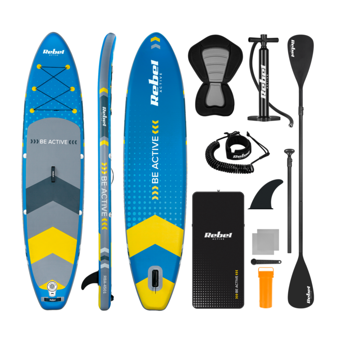 SUP дошка Rebel Active RBA-4501-BL 350 см - Зображення 1