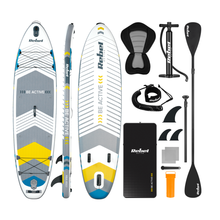 SUP дошка Rebel RBA-4507-WH 335 см - Зображення 1