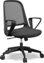 Офісний стілець SENSE7 Sopty чорного кольору