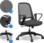 Офісний стілець SENSE7 Sopty чорного кольору - Зображення 5