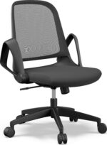 Офісний стілець SENSE7 Sopty чорного кольору - Зображення 2