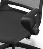 Офісний стілець SENSE7 Sopty чорного кольору - Зображення 8