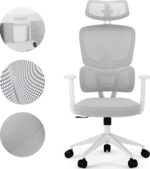 Офісне крісло SENSE7 Veno білого кольору - Зображення 7