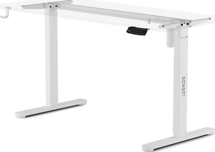 Регульована основа SENSE7 Desk, білого кольору (без стільниці) - Зображення 1
