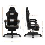 Крісло SENSE7 DEVON, чорна алькантара - Зображення 5