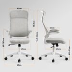 Офісний стілець SENSE7 Revo сірого кольору - Зображення 3