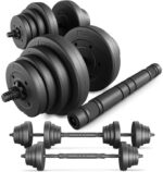 Набір регульованих бітумних гантелей Trex Sport 2х20 кг TX-020SNO