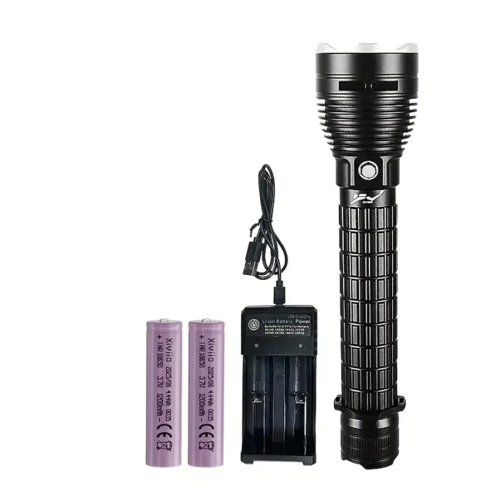 Ліхтарик LED XHP70 для дайвінгу,акумулятор 26650 - Зображення 6