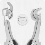 Офісне крісло CABRO C507 сіро-біла тканина - Зображення 7