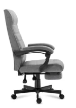 Офісний стілець Mark Adler BOSS 4.4 сірого кольору з підставкою для ніг - Зображення 8