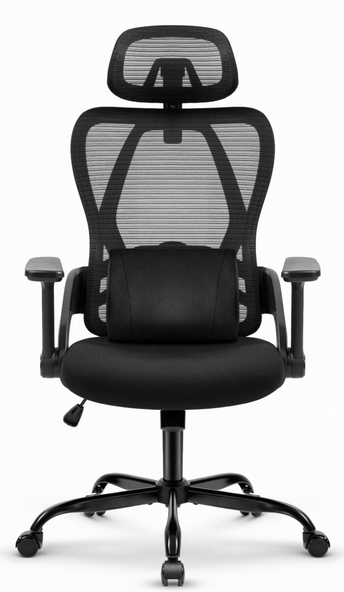 Офісне крісло CABRO C507 чорна тканина - Зображення 2