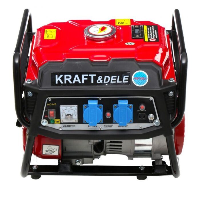 Генератор Бензиновий Однофазний Kraft&Dele 1500 Вт KD146 - Зображення 1