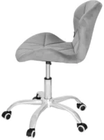 Oбертовий стілець Springos HF0018 Сірий оксамит - Зображення 2