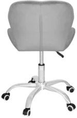 Oбертовий стілець Springos HF0018 Сірий оксамит - Зображення 3