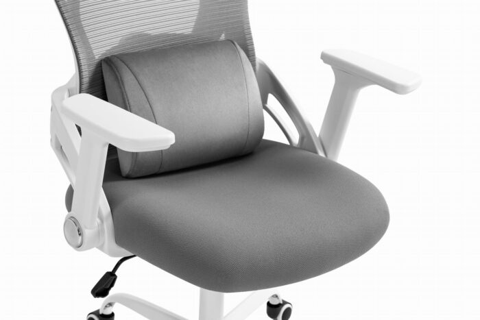 Офісне крісло CABRO C507 сіро-біла тканина - Зображення 6