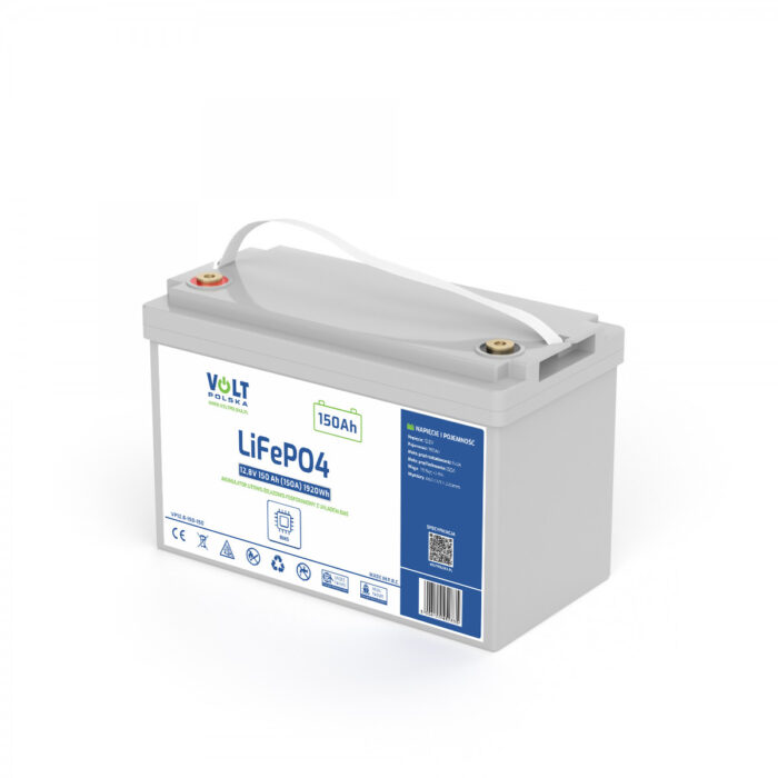 Акумулятор Volt Polska LiFePO4 12,8V 100Ah (150A) + BM - Зображення 1