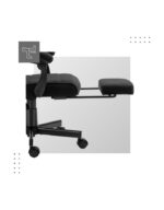 Офісний стілець Mark Adler BOSS 4.4 чорного кольору з підставкою для ніг - Зображення 5