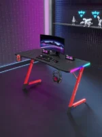 Ігровий стіл світлодіодний Ekspand BG01-120 чорний/червоний - Зображення 6