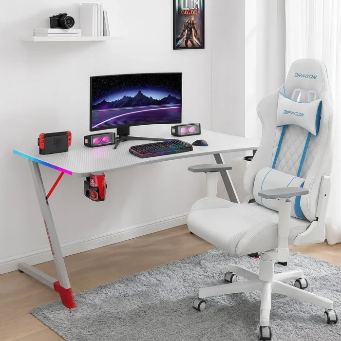 Ігровий стіл світлодіодний Ekspand BG01-120 білий - Зображення 4