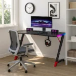 Ігровий стіл світлодіодний Ekspand BG01-140 чорний/червоний - Зображення 8