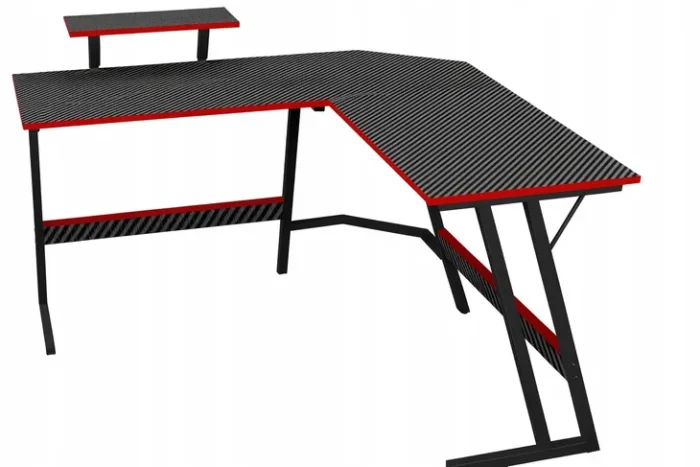 Кутовий iгровий стіл Ekspand BG02-130 чорний - Зображення 2