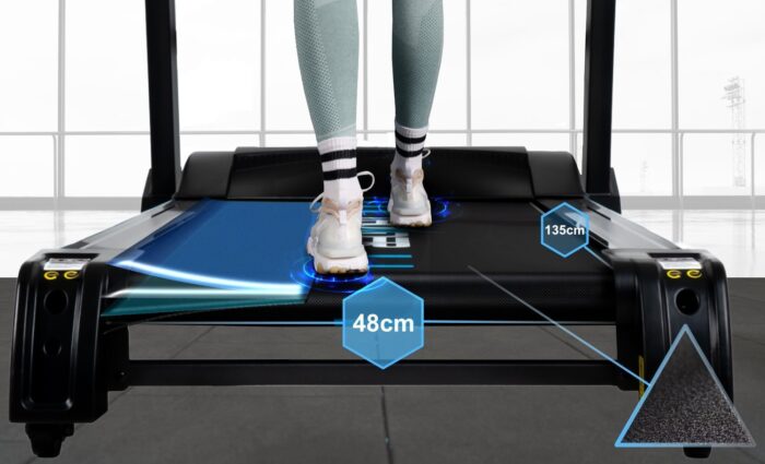 Бігова доріжка електрична THUNDER CORE-S-BLACK - Зображення 4