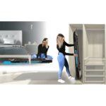 Бігова доріжка електрична THUNDER RACE-BLUE - Зображення 6