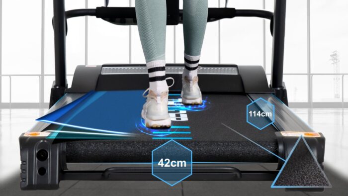 Бігова доріжка електрична THUNDER ICON-D-BLACK - Зображення 2