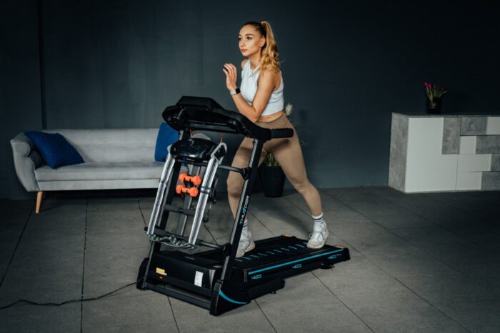 Бігова доріжка електрична THUNDER ICON-D-BLACK - Зображення 8