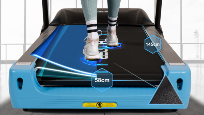 Бігова доріжка електрична THUNDER IGNITE-S-TFT-BLACK - Зображення 6