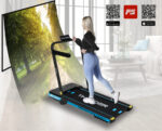 Бігова доріжка електрична THUNDER IMPACT-BLUE - Зображення 4