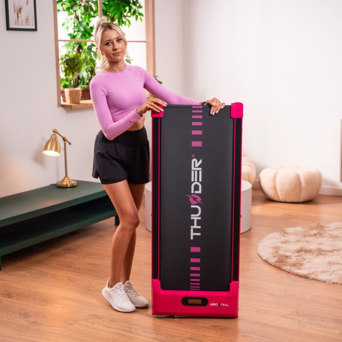 Бігова доріжка електрична THUNDER IDEA-PINK - Зображення 5