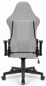 Геймерське крісло Hell's Chair HC-1006 Grey Black тканина - Зображення 3